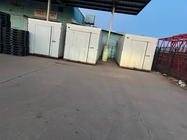 8x20 insulated "Cool Box" storage containers on roll-off wheels (6 available) photo 8