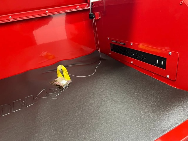 TOP Only Husky Red rollaway chest photo 2