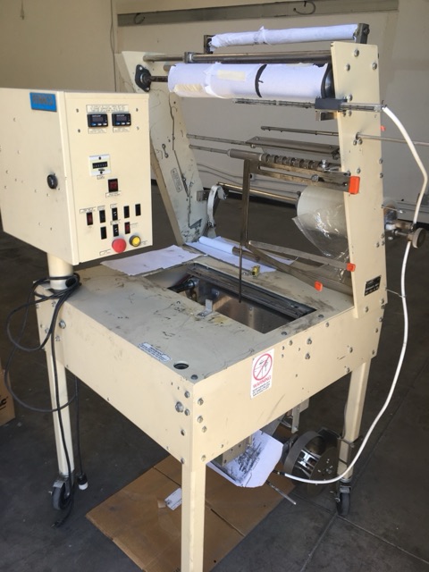 RENCO Shrink Wrap Machine with Conveyor and Heat Tunnel