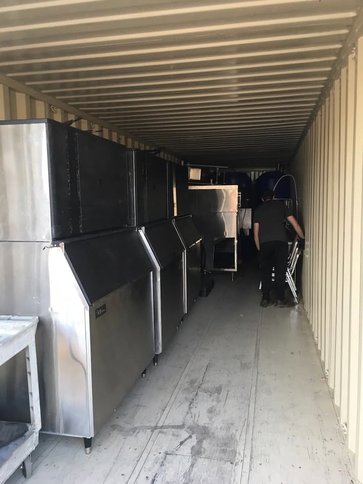 Ice Business Equipment, sold by the piece – used 1,600 lb/day Ice-O-Matic remote units $3,500 each